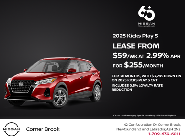Get the 2025 Nissan Kicks Play Today!