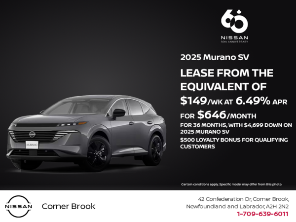 Get the 2025 Nissan Murano today!