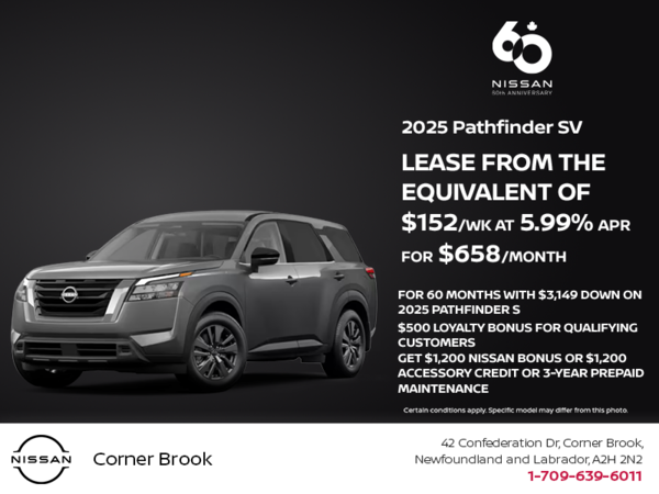 Get the 2025 Nissan Pathfinder Today!