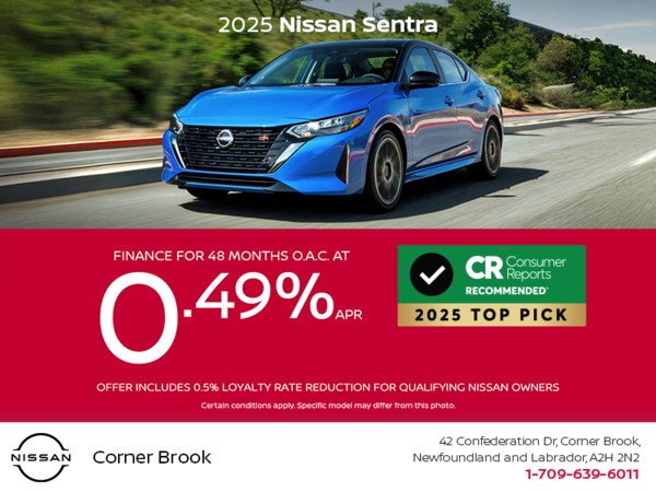 Get the 2025 Nissan Sentra today!