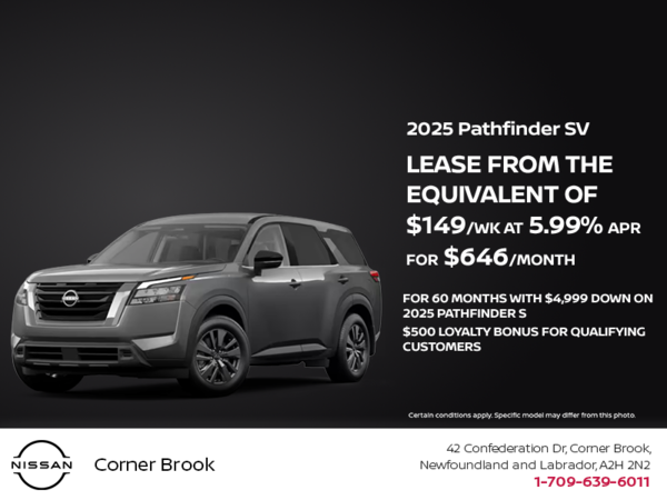 Get the 2025 Nissan Pathfinder Today!