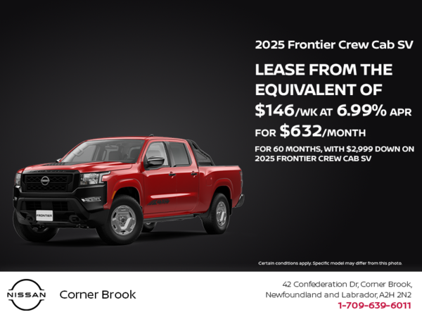Get the 2025 Nissan Frontier Today!