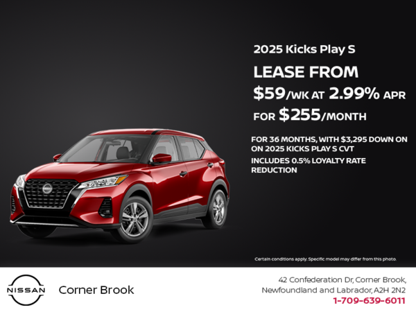 Get the 2025 Nissan Kicks Play Today!