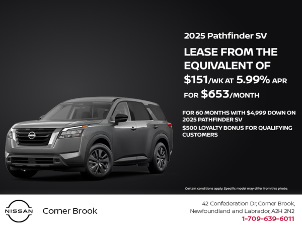 Get the 2025 Nissan Pathfinder Today!