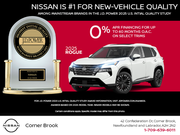 Get the 2025 Nissan Rogue Today!