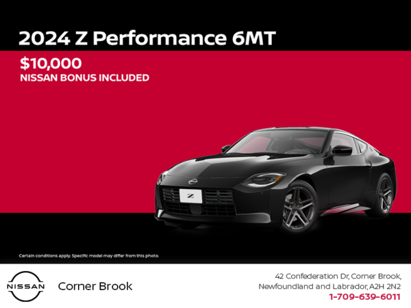 Get the 2024 Nissan Z Today!