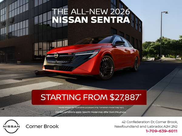 Get the 2026 Nissan Sentra Today!