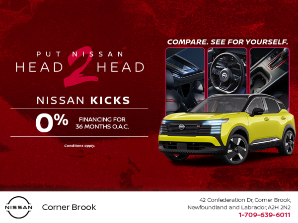 Get the 2026 Nissan Kicks Today!