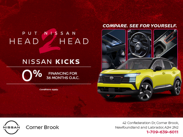 Get the 2026 Nissan Kicks Today!