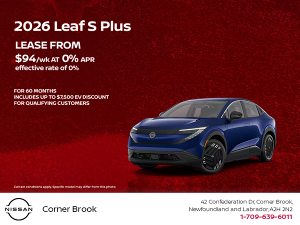 Get the 2026 Nissan Leaf!