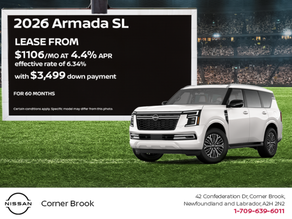 Get the 2026 Nissan Armada Today!