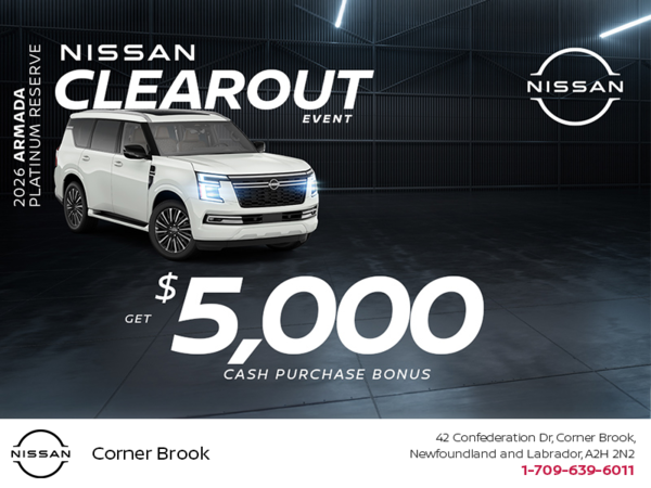 Get the 2026 Nissan Armada Today!