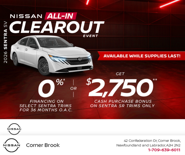 Get the 2026 Nissan Sentra SV Today!