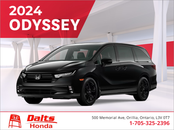 Get the 2024 Honda Odyssey!