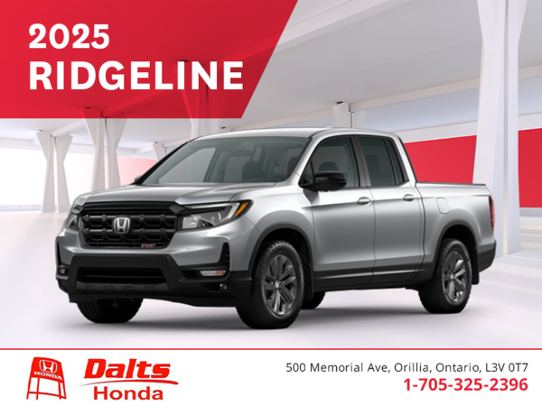 Get the 2025 Honda Ridgeline!