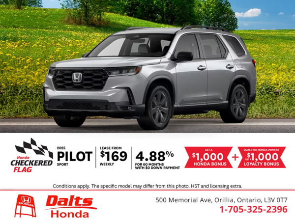 Get the 2025 Honda Pilot