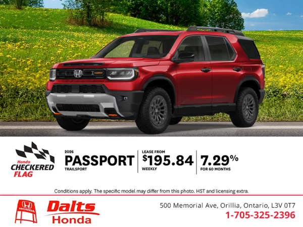 Get the 2026 Honda Passport!