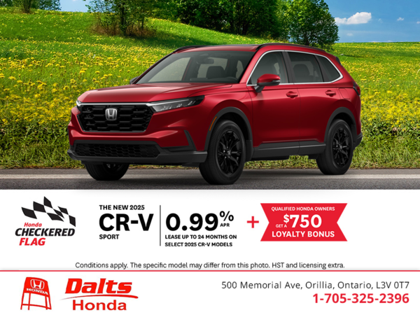 Get the 2025 Honda CR-V!