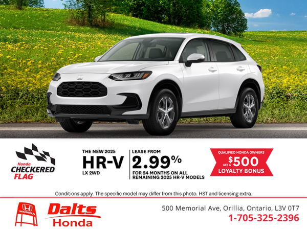Get the 2025 Honda HR-V
