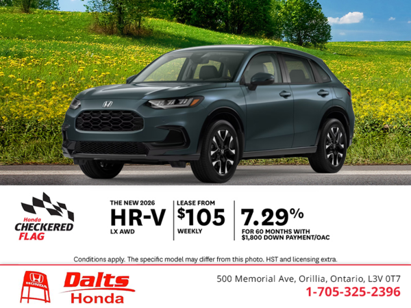 Get the 2026 Honda HR-V