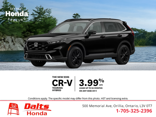 Get the 2026 Honda CR-V!