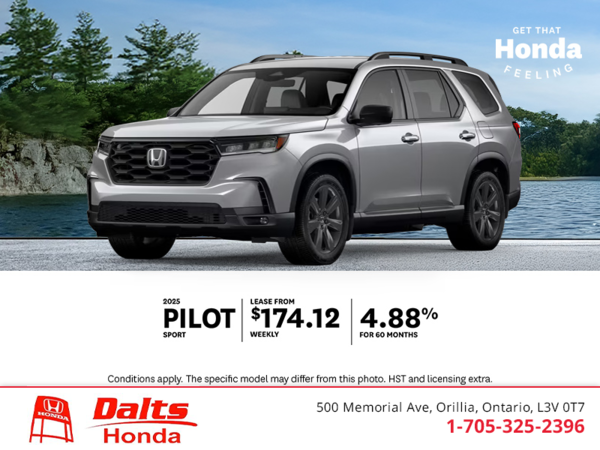 Get the 2025 Honda Pilot