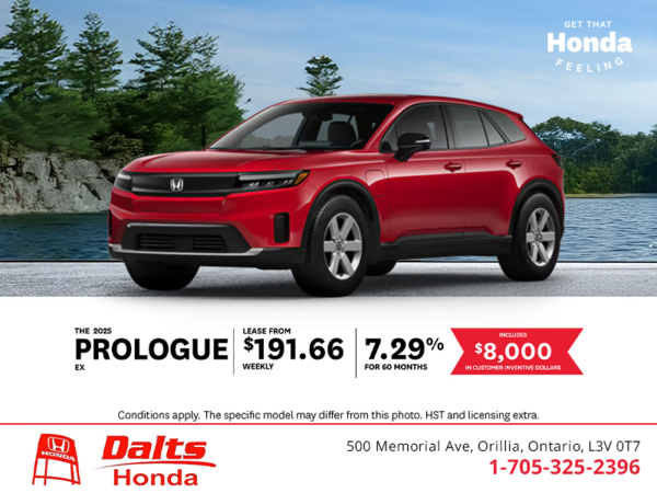 Get the 2025 Honda Prologue!