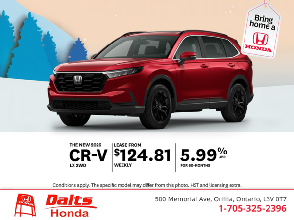 Get the 2026 Honda CR-V!