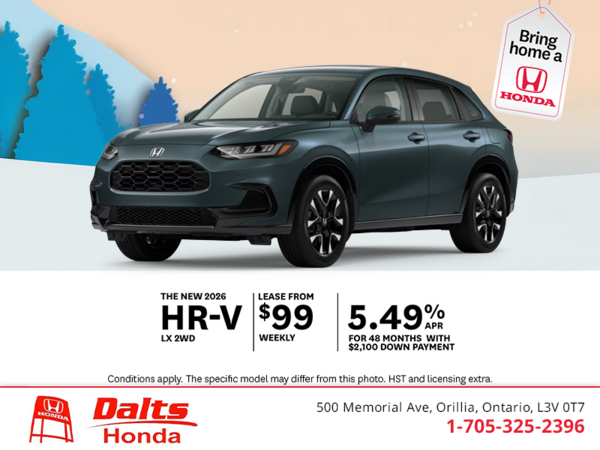 Get the 2026 Honda HR-V