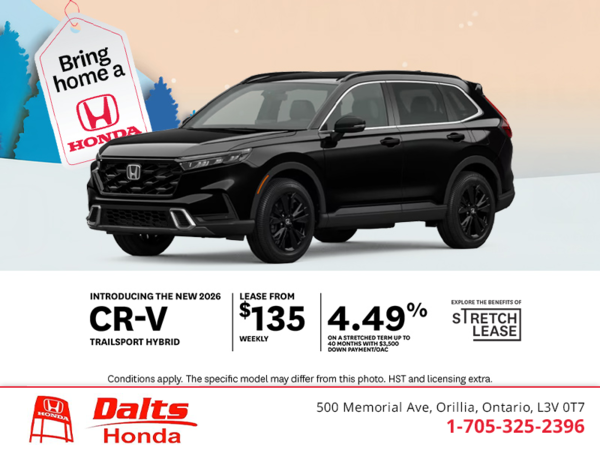 Get the 2026 Honda CR-V hybrid!