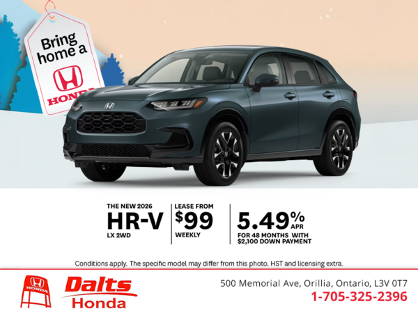 Get the 2026 Honda HR-V