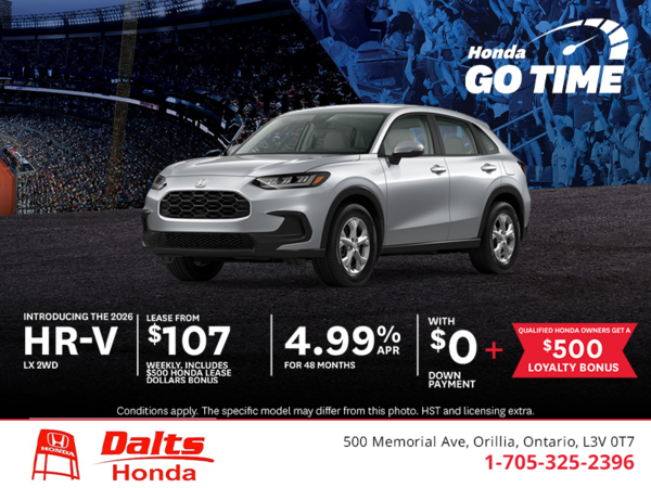 Get the 2026 Honda HR-V