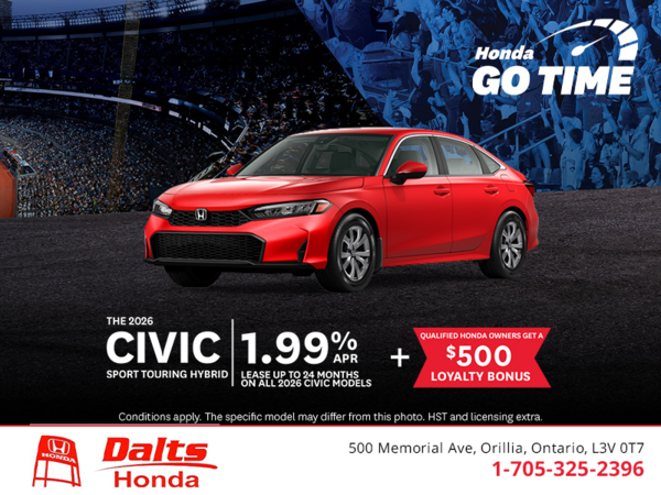 Get the 2026 Honda Civic Hybrid!