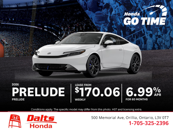 Get the 2026 Honda Prelude!