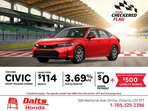 Get the 2026 Honda Civic Hybrid!
