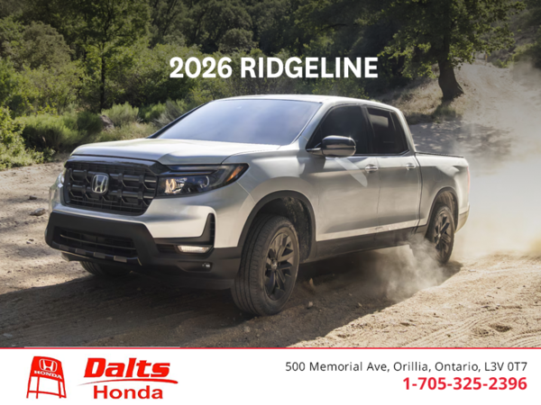 Get the 2026 Honda Ridgeline!