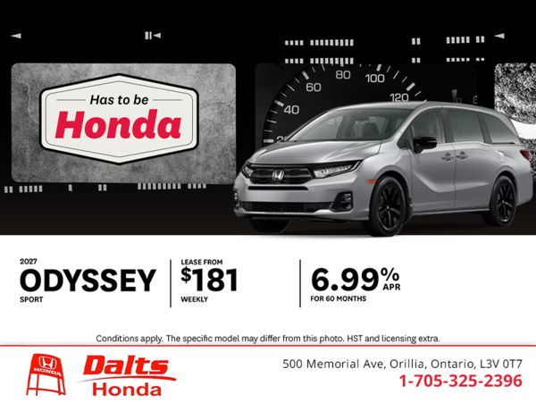 2027 Honda Odyssey
