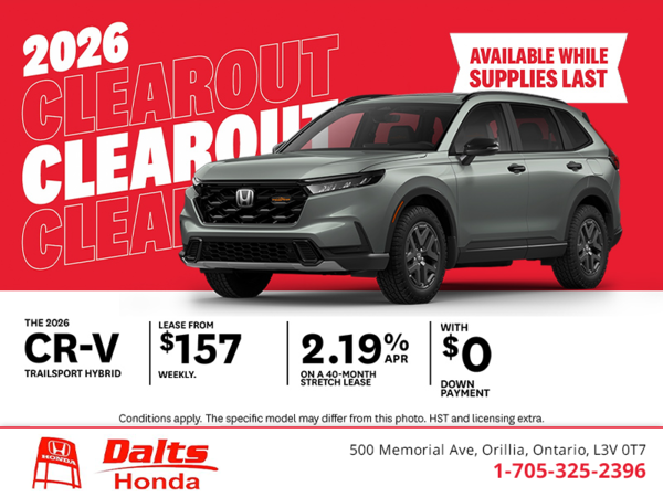 Get the 2026 Honda CR-V hybrid!