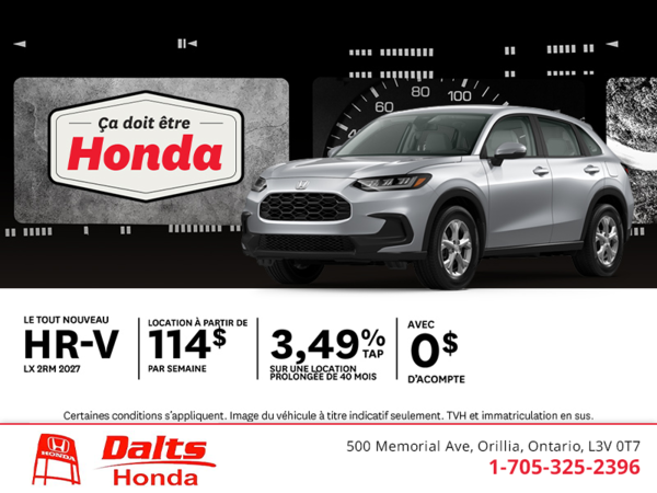 Get the 2027 Honda HR-V