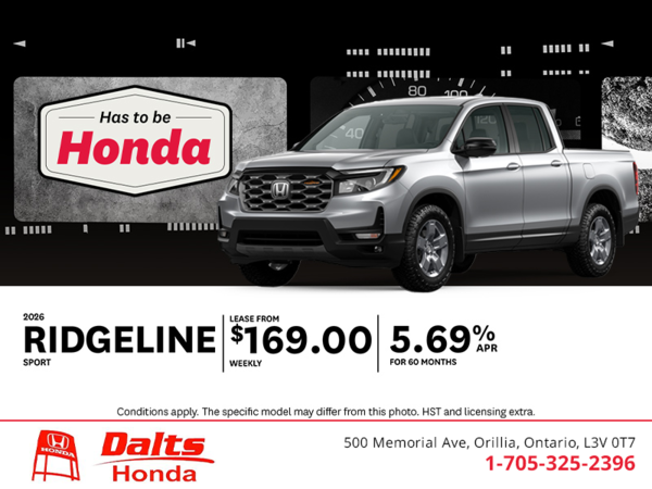 2026 Honda Ridgeline