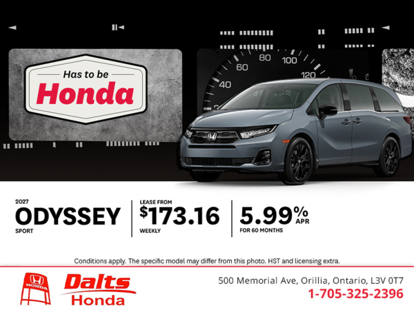 2027 Honda Odyssey
