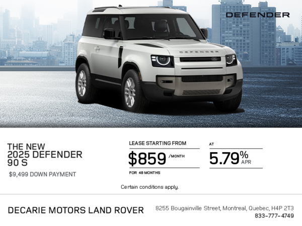 The 2025 Land Rover Defender 90 S