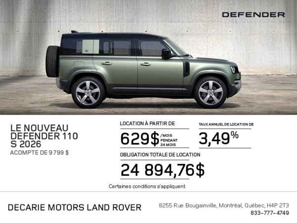 Land Rover Defender 110 2026