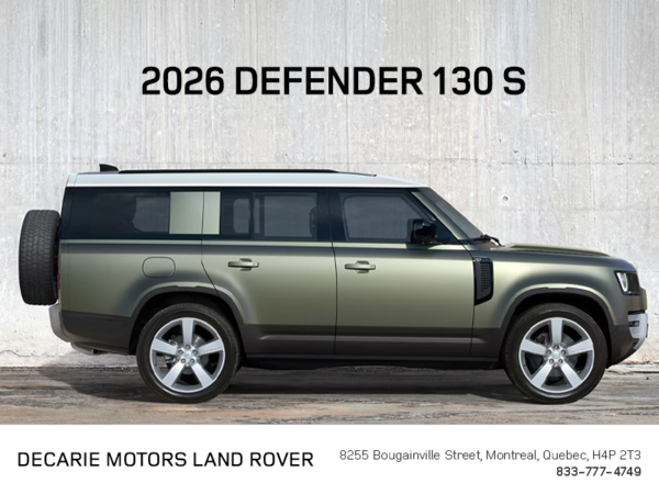 2026 Land Rover Defender 130