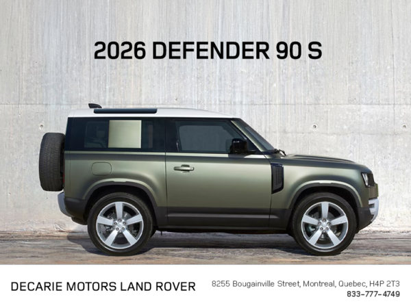 2026 Land Rover Defender 90