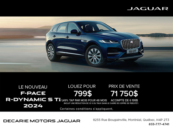 Le Jaguar F-PACE 2024