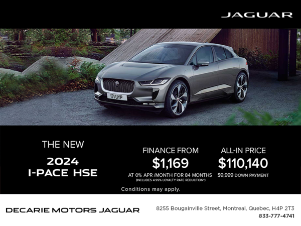 The 2024 Jaguar I-PACE