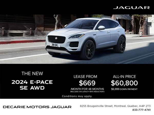 The 2024 Jaguar E-PACE