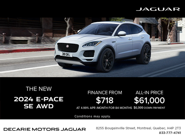 The 2024 Jaguar E-PACE