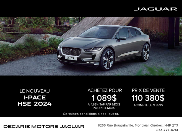 Le Jaguar I-PACE 2024
